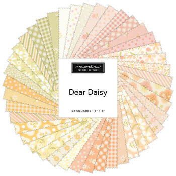 Dear Daisy  Charm Pack My Sew Quilty Life for Moda Fabrics - RESERVE