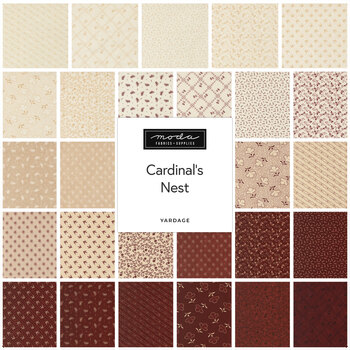 Cardinal's Nest  Yardage by Kansas Troubles Quilters for Moda Fabrics
