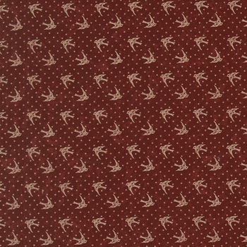 Cardinal's Nest 4621-13 Red by Kansas Troubles Quilters for Moda Fabrics