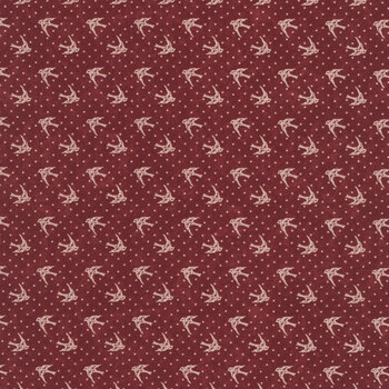 Cardinal's Nest 4621-13 Red by Kansas Troubles Quilters for Moda Fabrics