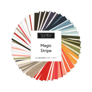 Magic Stripe  Mini Charm Pack Lella Boutique for Moda Fabrics - RESERVE
