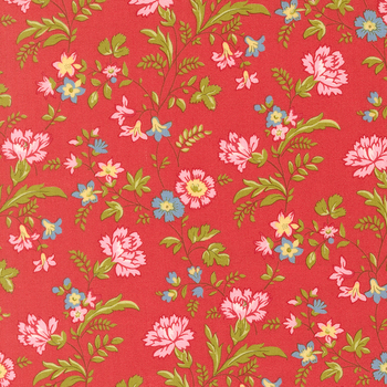 Meadowbrook 18800-13 Soft Red by Brenda Riddle for Moda Fabrics
