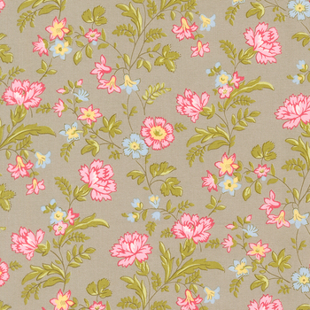 Meadowbrook 18800-16 Pebble by Brenda Riddle for Moda Fabrics
