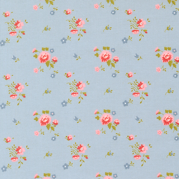 Meadowbrook 18802-14 Sky by Brenda Riddle for Moda Fabrics