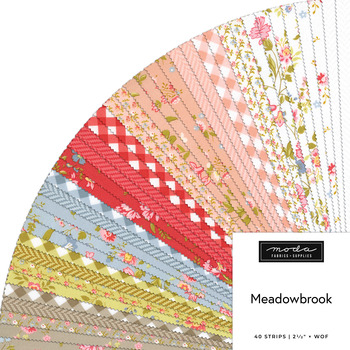Meadowbrook  Jelly Roll Brenda Riddle for Moda Fabrics - RESERVE