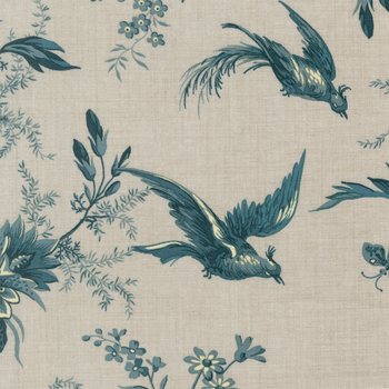 La Maison Bleu 36161-12 Smoke by French General for Moda Fabrics
