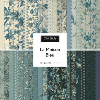 La Maison Bleu  Layer Cake French General for Moda Fabrics - RESERVE
