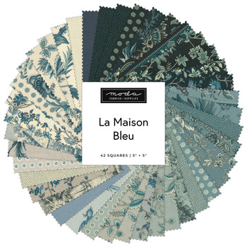 La Maison Bleu  Charm Pack French General for Moda Fabrics - RESERVE
