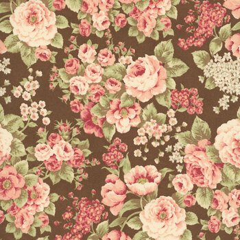 Collection for a Cause - Heirloom 46290-15 Cocoa by Howard Marcus for Moda Fabrics