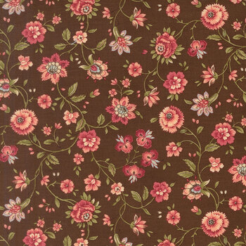 Collection for a Cause - Heirloom 46291-15 Cocoa by Howard Marcus for Moda Fabrics