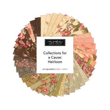 Collection for a Cause - Heirloom  Mini Charm Pack Howard Marcus for Moda Fabrics - RESERVE
