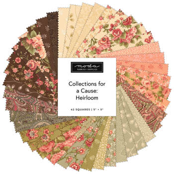 Collection for a Cause - Heirloom  Charm Pack Howard Marcus for Moda Fabrics - RESERVE