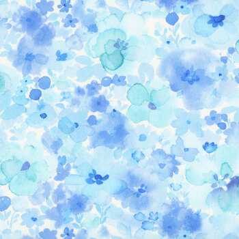 Fresh Picked Fantasy 33923-12 Aqua by MoMo for Moda Fabrics
