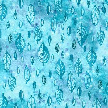 Fresh Picked Fantasy 33924-14 Turquoise by MoMo for Moda Fabrics