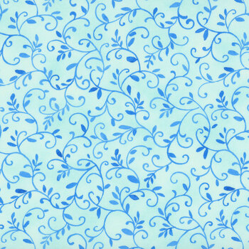 Fresh Picked Fantasy 33927-16 Aqua by MoMo for Moda Fabrics