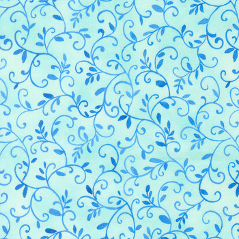 Fresh Picked Fantasy 33927-16 Aqua by MoMo for Moda Fabrics