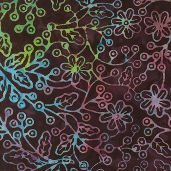 Paradise Batiks 4391-30 Plum by Moda Fabrics