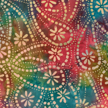 Paradise Batiks 4391-36 Rainbow by Moda Fabrics