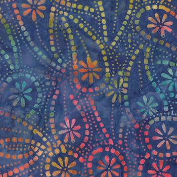 Paradise Batiks 4391-45 Twilight by Moda Fabrics
