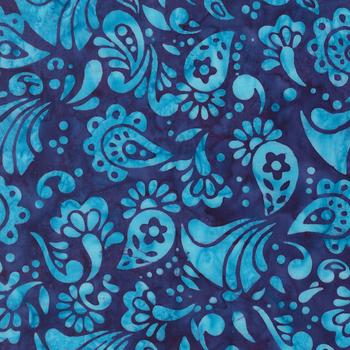 Paradise Batiks 4391-46 Sea by Moda Fabrics
