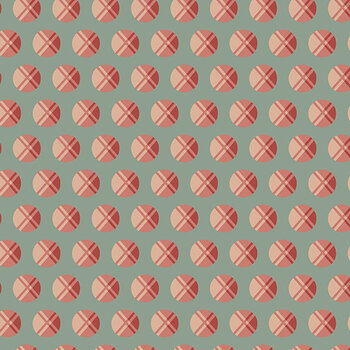 Eleni A-10740-T Cute as a Button Carnation by Laundry Basket Quilts for Andover Fabrics