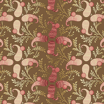 Eleni A-10731-N Harmony Earth by Laundry Basket Quilts for Andover Fabrics