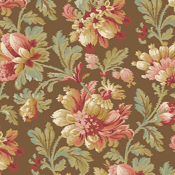 Eleni A-10730-N Friendship Cocoa by Laundry Basket Quilts for Andover Fabrics