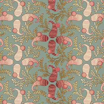 Eleni 108" Wide AW-10750-T Harmony Spruce by Laundry Basket Quilts for Andover Fabrics