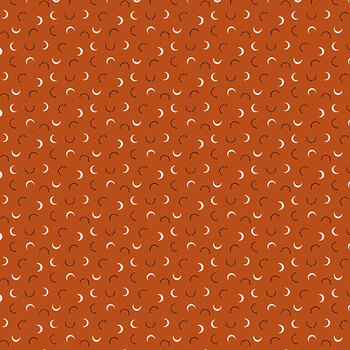Nocturne A-10756-O Crescent Pumpkin by Andover Fabrics