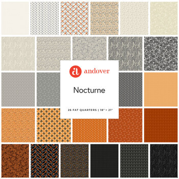 Nocturne  Fat Quarter Bundle by Andover Fabrics