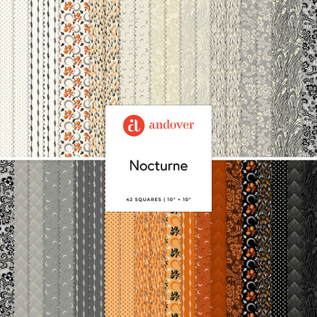 Nocturne  10" Squares by Andover Fabrics