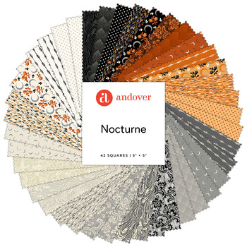 Nocturne  5" Squares by Andover Fabrics