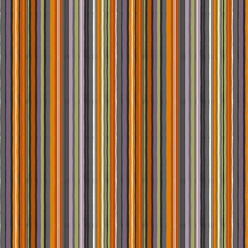 Hello Halloween MU-302-S Stripe Gray by Makower UK for Andover Fabrics