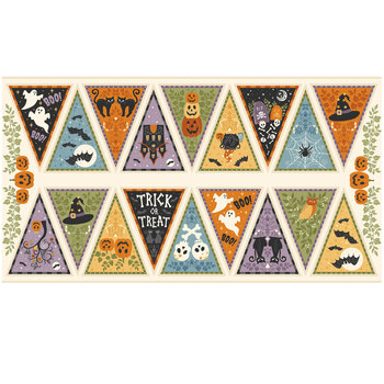 Hello Halloween MU-304-1 Multi Panel by Makower UK for Andover Fabrics