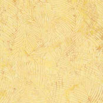Coastal Current 112645210 Bubble Seaweed Yellow Sunny by Jerry Khiev for Island Batik