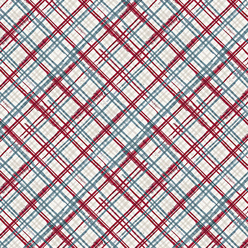 Freedom and Glory 30122-243 Plaid Multi by Beth Grove for Wilmington Prints