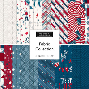 Freedom and Glory  10 Karat Crystals Beth Grove for Wilmington Prints