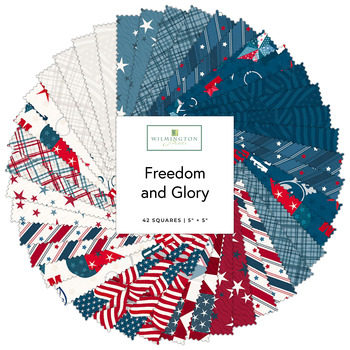 Freedom and Glory  5 Karat Crystals Beth Grove for Wilmington Prints