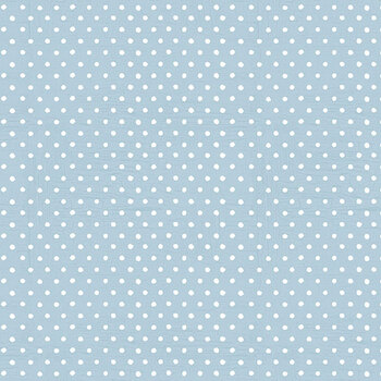 Blossom Blues 46109-401 Polka Dots Light Blue by Silvi Vassileva for Wilmington Prints