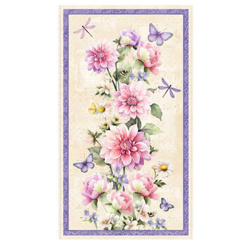 Fleur Amour 33948-237 Large Multi Panel by Nancy Mink for Wilmington Prints