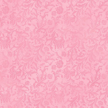 Fleur Amour 33953-330 Damask Pink by Nancy Mink for Wilmington Prints