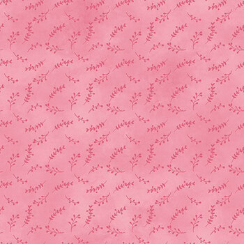 Fleur Amour 33955-333 Small Branches Pink by Nancy Mink for Wilmington Prints