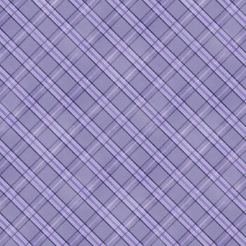 Fleur Amour 33956-616 Plaid Purple by Nancy Mink for Wilmington Prints