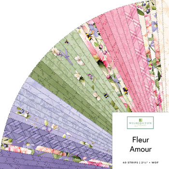 Fleur Amour  40 Karat Crystals Nancy Mink for Wilmington Prints