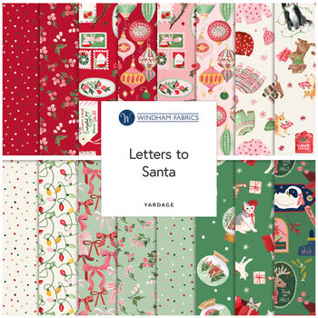 Letters to Santa  Yardage by Jennifer Moore for Windham Fabrics