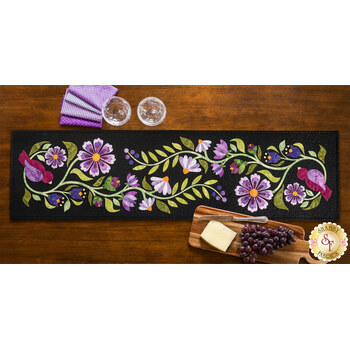  Baltimore Garden Table Runner Kit - Violet