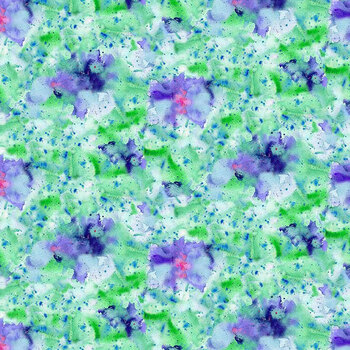 Purrsonality TEXTURE-CD4610 Water Painted Texture Green by Chong-A Hwang for Timeless Treasures Fabrics