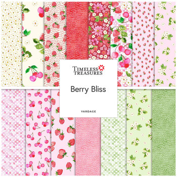 Berry Bliss  Yardage by Timeless Treasures Fabrics