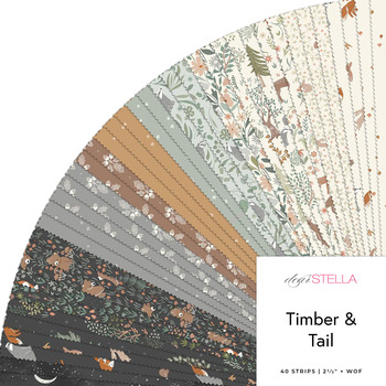 Timber & Tail  2.5" Strips by Dear Stella Designs