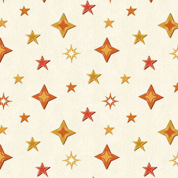 Roadside T115-012-134 Large Stars Cream by Vero for Tide + Loom